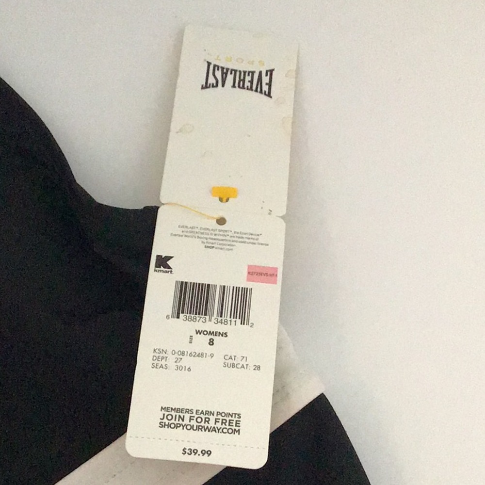 Everlast sz 8 one piece vintage bathing suit - Picture 5 of 9